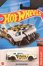 Load image into Gallery viewer, Hot Wheels 2022 2005 Ford Mustang White #146 Spoiler Alert 3/5 New Long Card