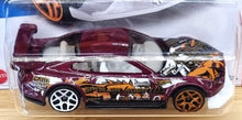 Load image into Gallery viewer, Hot Wheels 2022 Custom '18 Ford Mustang GT Maroon #175 Spoiler Alert 5/5 New