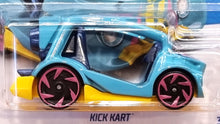 Load image into Gallery viewer, Hot Wheels 2022 Kick Kart Cyan #90 HW Ride-Ons 5/5 New
