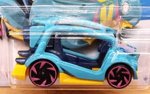 Load image into Gallery viewer, Hot Wheels 2022 Kick Kart Cyan #90 HW Ride-Ons 5/5 New