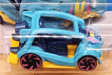 Load image into Gallery viewer, Hot Wheels 2022 Kick Kart Cyan #90 HW Ride-Ons 5/5 New