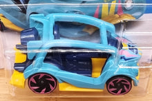 Load image into Gallery viewer, Hot Wheels 2022 Kick Kart Cyan #90 HW Ride-Ons 5/5 New