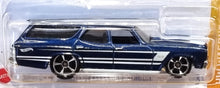 Load image into Gallery viewer, Hot Wheels 2022 '70 Chevelle SS Wagon Dark Blue #111 HW Wagons 1/5 New Long Card