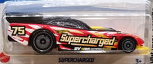 Load image into Gallery viewer, Hot Wheels 2022 Supercharged (Funny Car) Red #221 HW Drag Strip 5/10 New Long Card