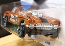 Load image into Gallery viewer, Hot Wheels 2022 '62 Corvette Gasser Burnt Orange #225 HW Drag Strip 7/10 New Long Card