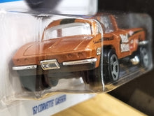 Load image into Gallery viewer, Hot Wheels 2022 '62 Corvette Gasser Burnt Orange #225 HW Drag Strip 7/10 New Long Card