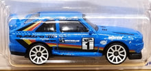 Load image into Gallery viewer, Hot Wheels 2022 '84 Audi Sport Quattro Blue #180 Rally Champs 1/5 New Long Card