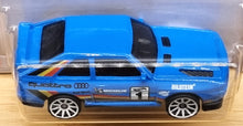 Load image into Gallery viewer, Hot Wheels 2022 '84 Audi Sport Quattro Blue #180 Rally Champs 1/5 New Long Card