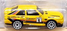 Load image into Gallery viewer, Hot Wheels 2022 '84 Audi Sport Quattro Yellow #180 Rally Champs 1/5 New Long Card