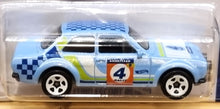 Load image into Gallery viewer, Hot Wheels 2022 '70 Ford Escort RS1600 Blue #244 Rally Champs 5/5 New Long Card