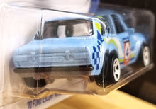 Load image into Gallery viewer, Hot Wheels 2022 '70 Ford Escort RS1600 Blue #244 Rally Champs 5/5 New Long Card