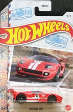 Load image into Gallery viewer, Hot Wheels 2022 Ford GT Red World Class Racers 4/5 New Long Card