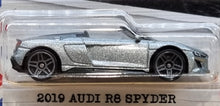 Load image into Gallery viewer, Hot Wheels 2022 2019 Audi R8 Spyder Grey World Class Racers 5/5 New Long Card
