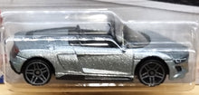 Load image into Gallery viewer, Hot Wheels 2022 2019 Audi R8 Spyder Grey World Class Racers 5/5 New Long Card