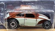 Load image into Gallery viewer, Hot Wheels 2022 Custom Volkswagen Beetle Brown Volkswagen 6/8 New Long Card