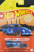 Load image into Gallery viewer, Hot Wheels 2022 '49 Volkswagen Beetle Pickup Navy Blue Volkswagen 7/8 New Long Card