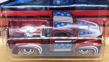 Load image into Gallery viewer, Hot Wheels 2022 Custom '56 Ford Truck Red Stars & Stripes 7/8 New Long Card