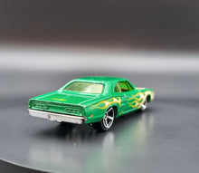Load image into Gallery viewer, Hot Wheels 2016 '69 Dodge Coronet Superbee Green #94 HW Flames 4/10
