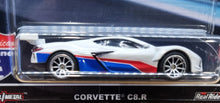 Load image into Gallery viewer, Hot Wheels 2022 Corvette C8.R White American Scene Car Culture 1/5 New Long Card