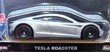 Load image into Gallery viewer, Hot Wheels 2022 Tesla Roadster Silver American Scene Car Culture 5/5 New