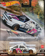 Load image into Gallery viewer, Hot Wheels 2022 Toyota AE86 Sprinter Trueno White Mountain Drifters Car Culture 1/5 New