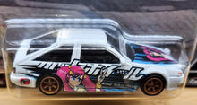 Load image into Gallery viewer, Hot Wheels 2022 Toyota AE86 Sprinter Trueno White Mountain Drifters Car Culture 1/5 New
