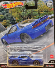 Load image into Gallery viewer, Hot Wheels 2022 Mitsubishi 3000GT VR-4 Royal Blue Mountain Drifters Car Culture 2/5 New