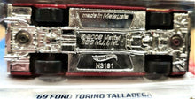 Load image into Gallery viewer, Hot Wheels 2019 '69 Ford Torino Talladega Red #32 HW Flames 4/10 New Long Card