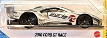 Load image into Gallery viewer, Hot Wheels 2021 2016 Ford GT Race Silver #67 HW Speed Graphics 1/10 New