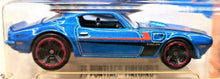 Load image into Gallery viewer, Hot Wheels 2016 '73 Pontiac Firebird Blue #123 Muscle Mania 3/10 New