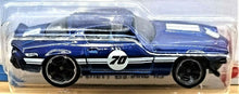 Load image into Gallery viewer, Hot Wheels 2021 '70 Chevy Camaro RS Navy Blue #179 Then & Now 8/10 New Long Card