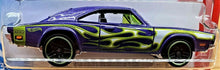 Load image into Gallery viewer, Hot Wheels 2020 '69 Dodge Charger 500 Purple #189 HW Flames 8/10 New Long Card