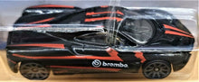 Load image into Gallery viewer, Hot Wheels 2019 Pagani Huayra Black #148 HW Speed Graphics 5/10 New Long Card