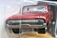 Load image into Gallery viewer, Matchbox 2018 '61 Ford Ranchero Mauve #30 MBX Road Trip 20/35 New Long Card