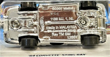 Load image into Gallery viewer, Hot Wheels 2021 '64 Corvette Stingray White #10 HW Race Day 2/10 New Long Card