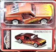 Load image into Gallery viewer, Majorette 2020 Ford Mustang Fastback 1967 Satin Dark Red #290 Vintage Deluxe New