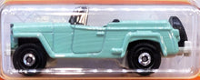 Load image into Gallery viewer, Matchbox 2021 1948 Willys Jeepster Mint Green MBX Off-Road #67/100 New Long Card