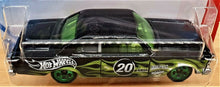 Load image into Gallery viewer, Hot Wheels 2020 '65 Ford Galaxie Black #221 HW Flames 10/10 New Long Card