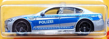 Load image into Gallery viewer, Matchbox 2021 BMW M5 Police Silver Germany Collection 3/12 New