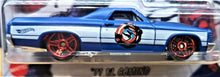 Load image into Gallery viewer, Hot Wheels 2020 '71 El Camino Blue Spider-Man Maximum Venom 3/5 New Long Card