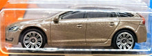 Load image into Gallery viewer, Matchbox 2017 Volvo V60 Wagon Brown #14 MBX Adventure City New Long Card