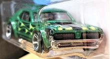 Load image into Gallery viewer, Hot Wheels 2021 '68 Mercury Cougar Green #207 HW Flames 2/5 New Long Card