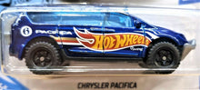 Load image into Gallery viewer, Hot Wheels 2019 Chrysler Pacifica Dark Blue #215 HW Race Team 1/10 New Long Card