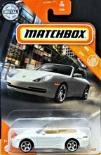 Load image into Gallery viewer, Matchbox 2020 Porsche 911 Carrera Cabriolet White #37 MBX City New Long Card