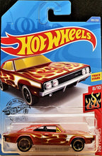 Load image into Gallery viewer, Hot Wheels 2020 '69 Dodge Charger 500 Burnt Orange #189 HW Flames 8/10 New