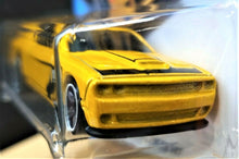 Load image into Gallery viewer, Hot Wheels 2018 '15 Dodge Challenger SRT Yellow #143 Muscle Mania 4/10 New