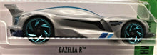Load image into Gallery viewer, Hot Wheels 2017 Gazella R Silver #358 HW Exotics 1/10 New Long Card