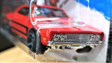 Load image into Gallery viewer, HOT WHEELS 2016 '69 DODGE CHARGER 500 RED #84 NIGHTBURNERZ 4/10 NEW