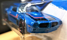 Load image into Gallery viewer, Hot Wheels 2016 '73 Pontiac Firebird Blue #123 Muscle Mania 3/10 New