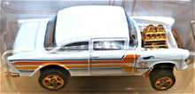 Load image into Gallery viewer, Hot Wheels 2020 '55 Chevy Bel Air Gasser Pearl White Pearl & Chrome 4/6 New